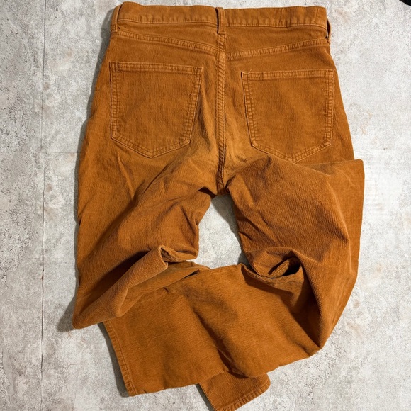 Gap Women's Tan Corduroy Cigarette High Rise 6R 28 Workwear Casual - Picture 7 of 7
